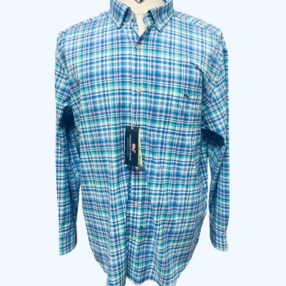 Vineyard Vines Performance Classic Fit Tucker shirt, NEW WITH TAGS - Picture 1 of 5